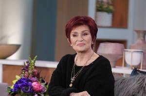 Sharon Osbourne on The Talk in November 2020