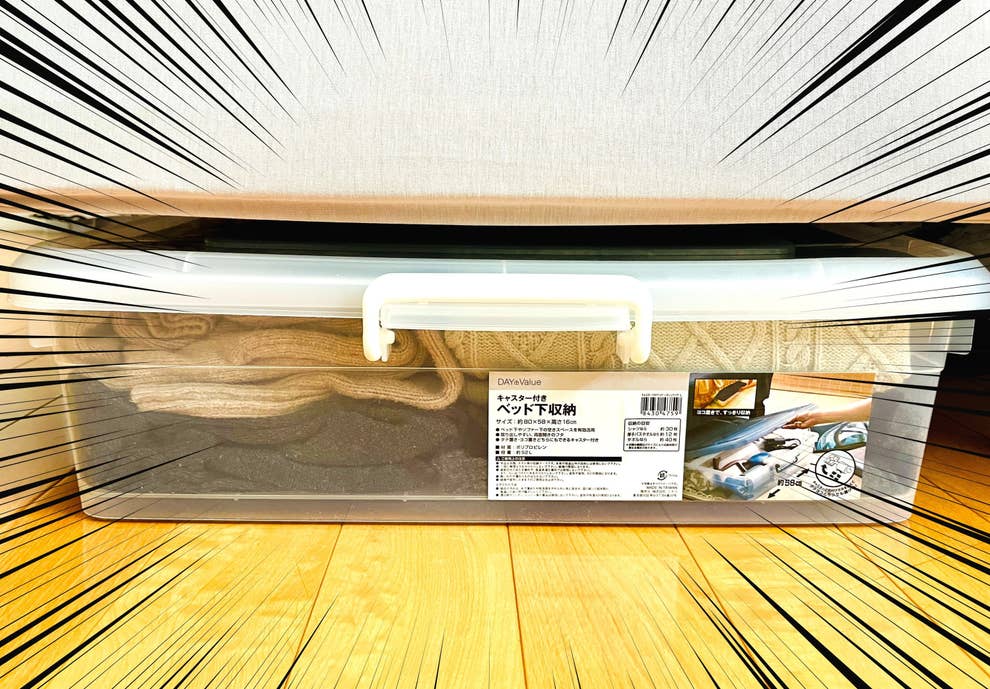 取り出しやすい ニトリの 収納ケース でベッド下のイライラがなくなった 取り出しやすい ニトリの 収納ケース でベッド下のイライラがなくなった