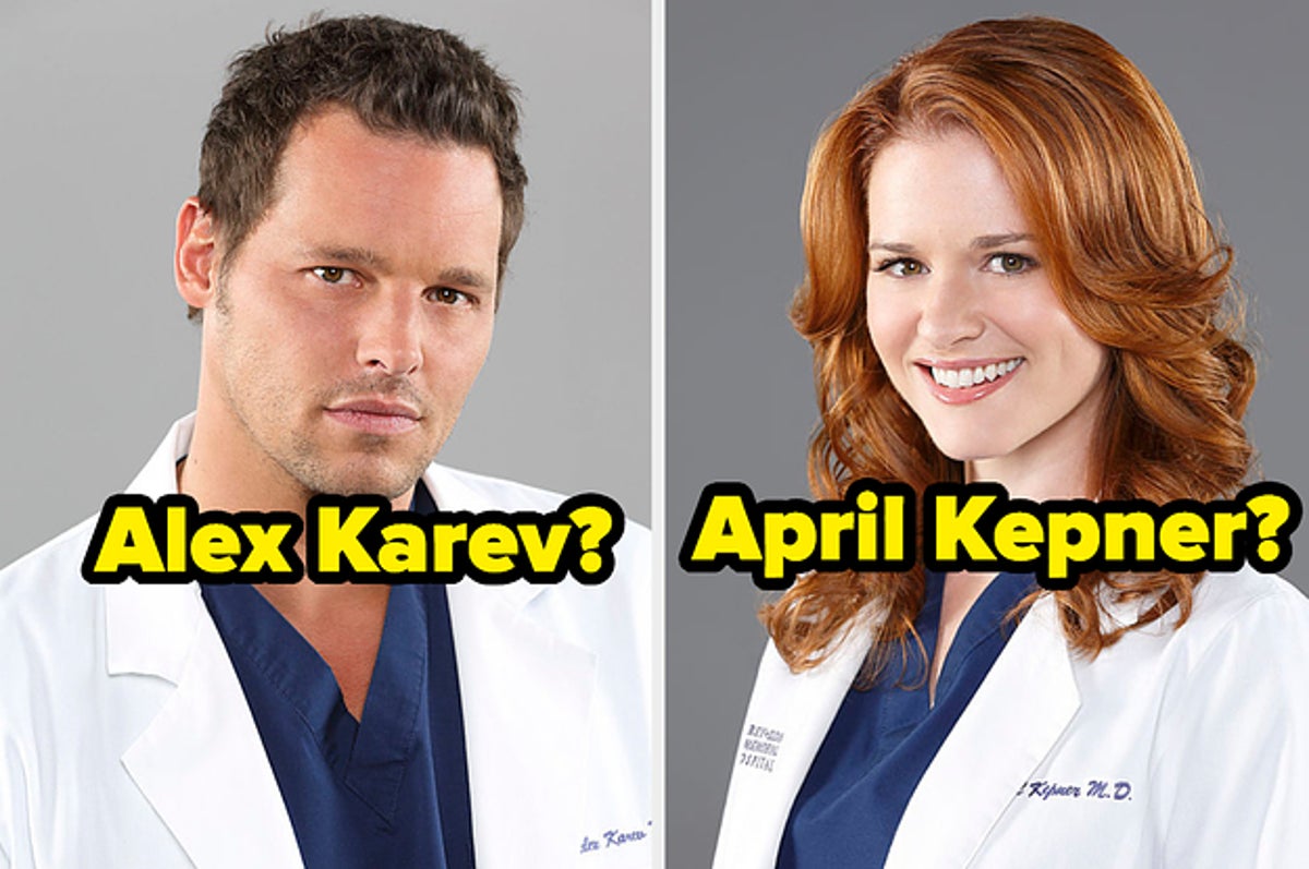 which grey s anatomy character are you