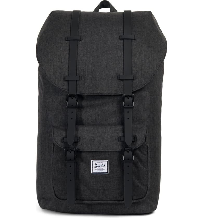 The backpack in gray