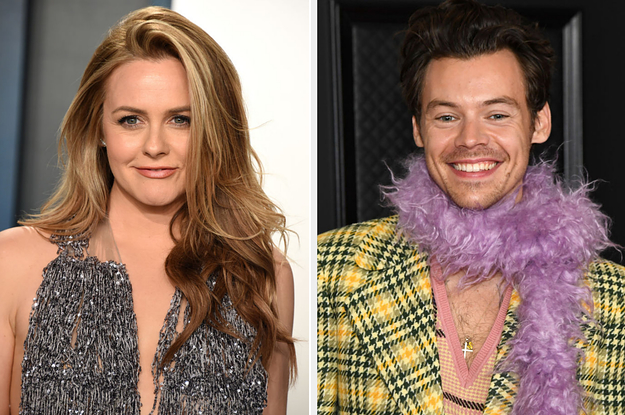 Alicia Silverstone Gave Harry Styles Her Stamp Of Approval For His 