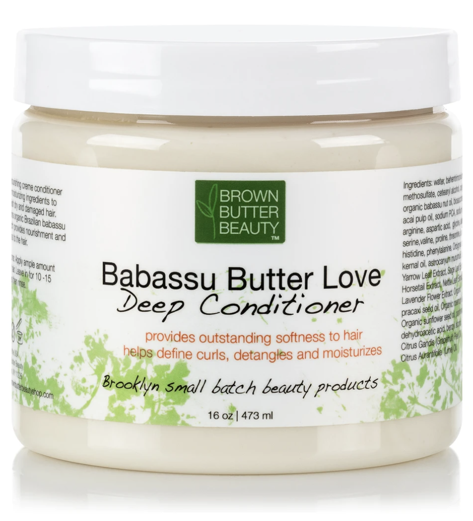 Container of Babassu Butter Love deep conditioner