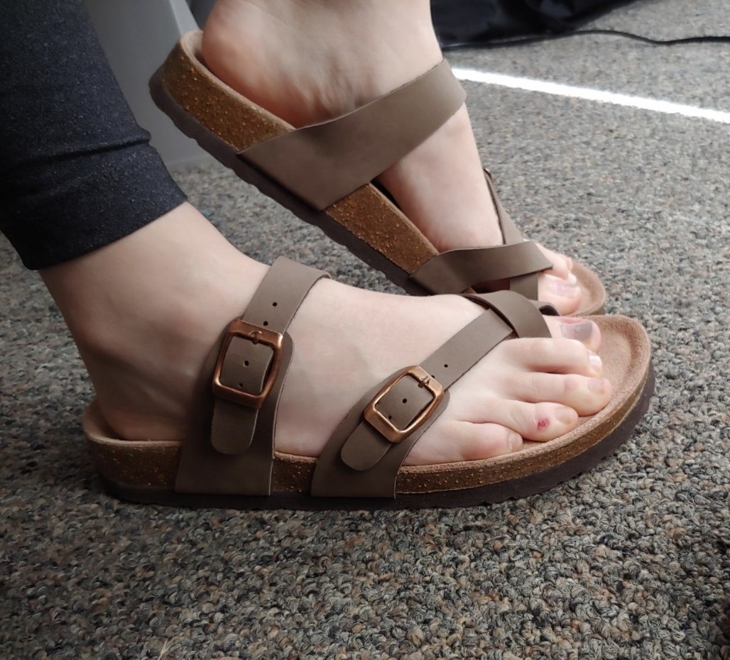 A pair of sandals