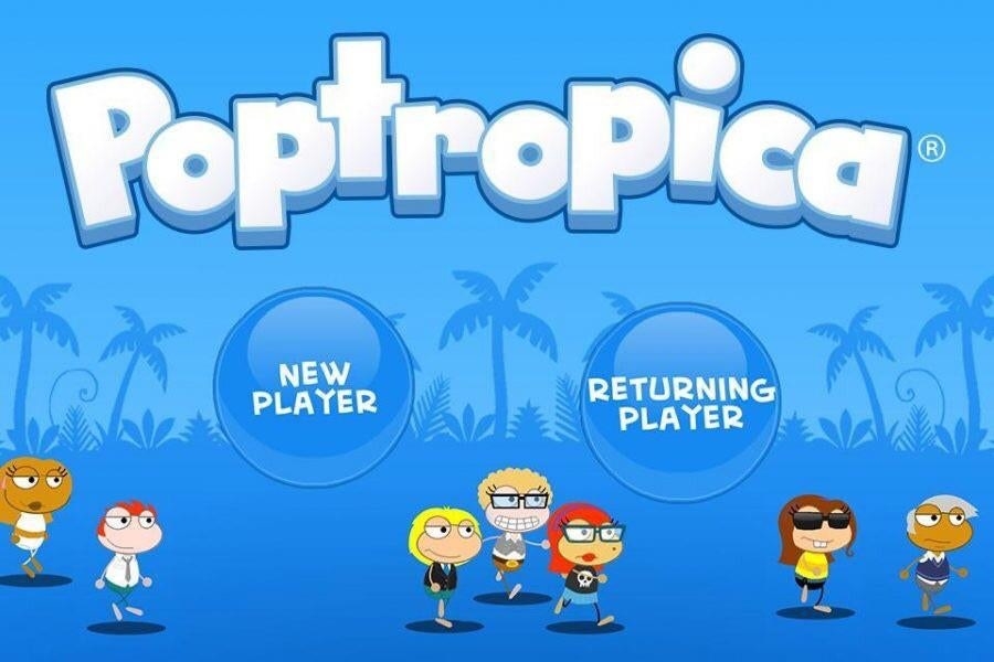 Website homepage with a group of the game's quirky characters