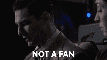 Deke saying, &quot;Not a fan&quot;