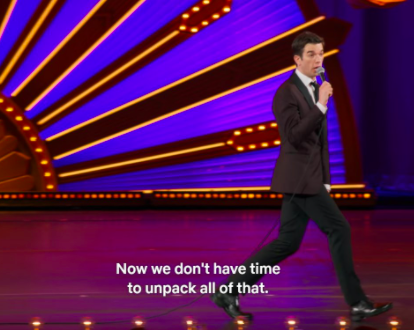 John Mulaney: &quot;Now we don&#x27;t have time to unpack all of that&quot;