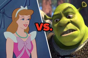 Cinderella versus Shrek