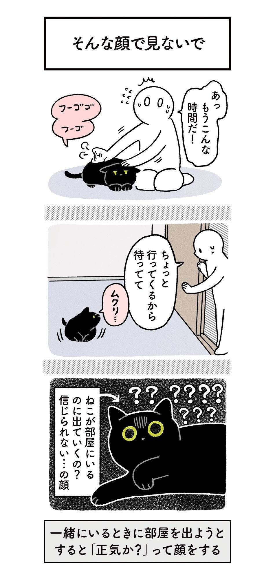 奇跡の1枚 こんな顔になることってある 黒猫の写真が漫画にしか見えないと話題