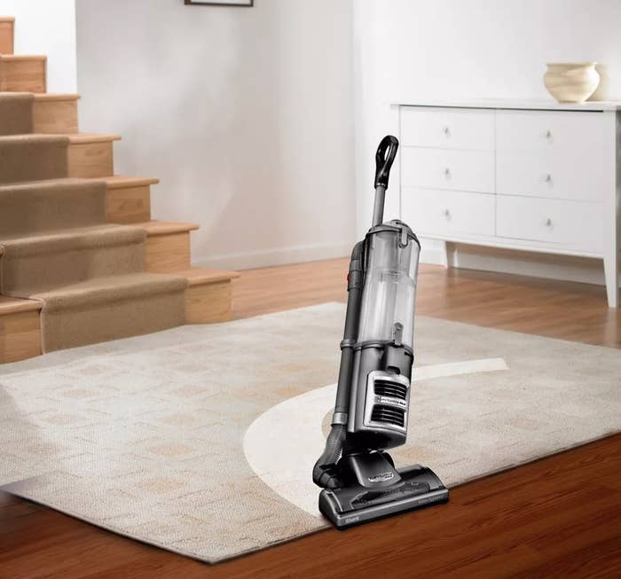 The upright vacuum