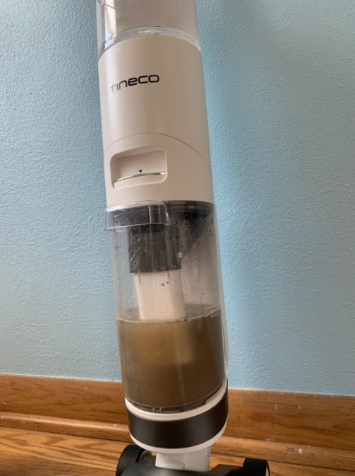 A reviewer&#x27;s image of the wet/dry vaccum. 