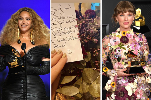 Taylor Swift Posted A Note From Beyoncé Thanking Her For Being 