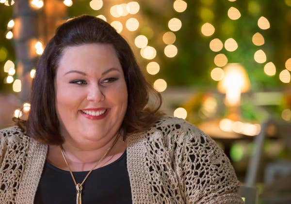 Kate smiling in This Is Us
