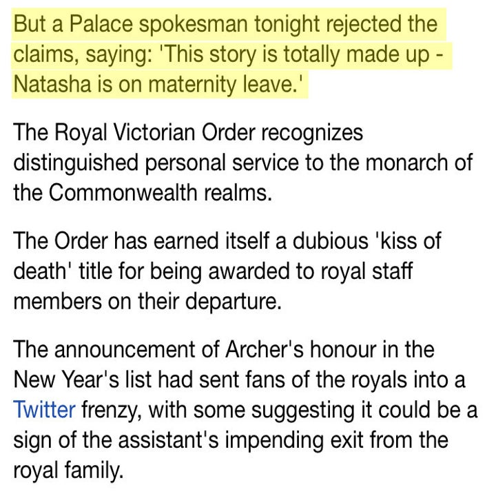 The Royal Victorian Order recognizes distinguished personal service to the monarch of the Commonwealth realms. The Order has earned itself a dubious 'kiss of death' title for being awarded to royal staff members on their departure. …