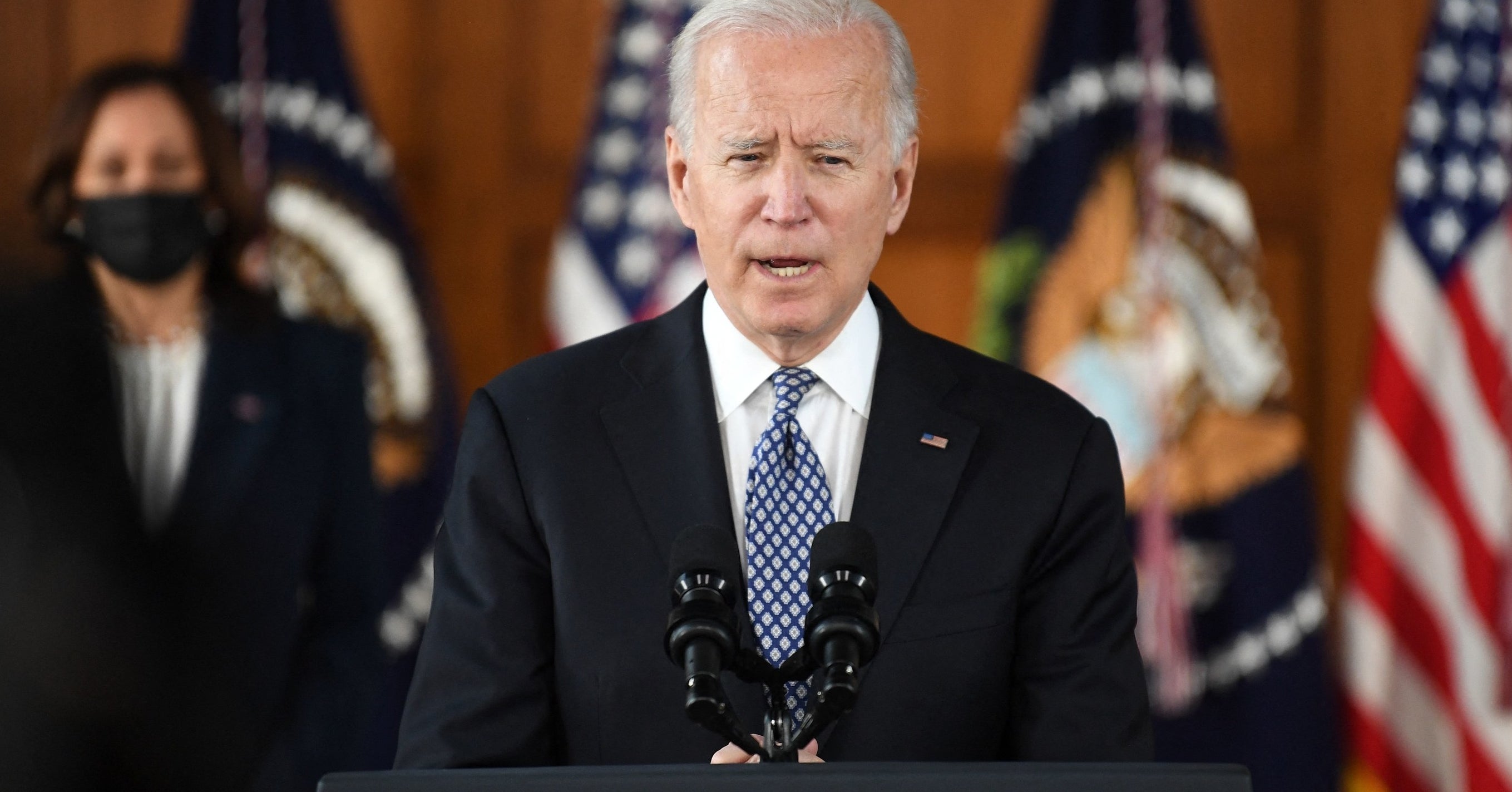 Biden and Harris condemn Asian Americans’ “scapegoat”