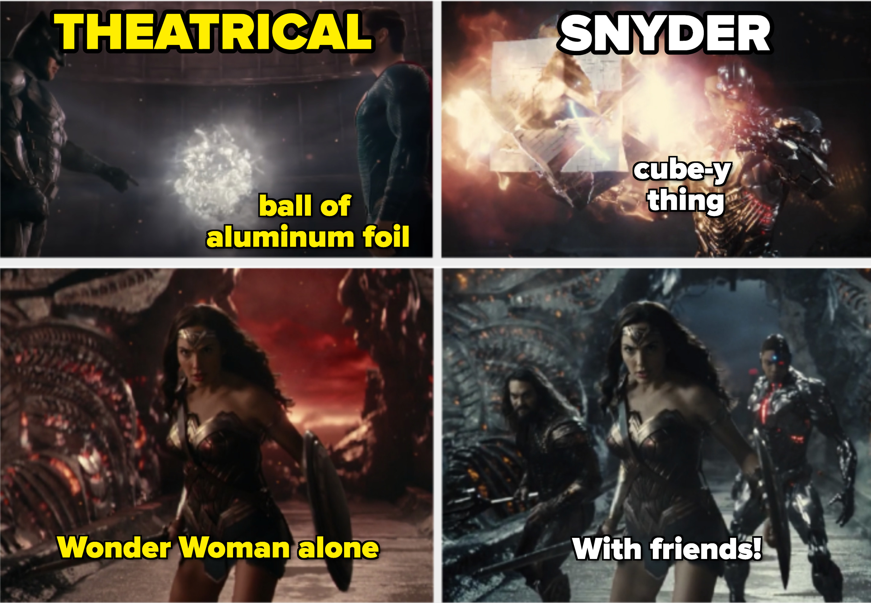 43 Biggest Snyder Cut Justice League Differences