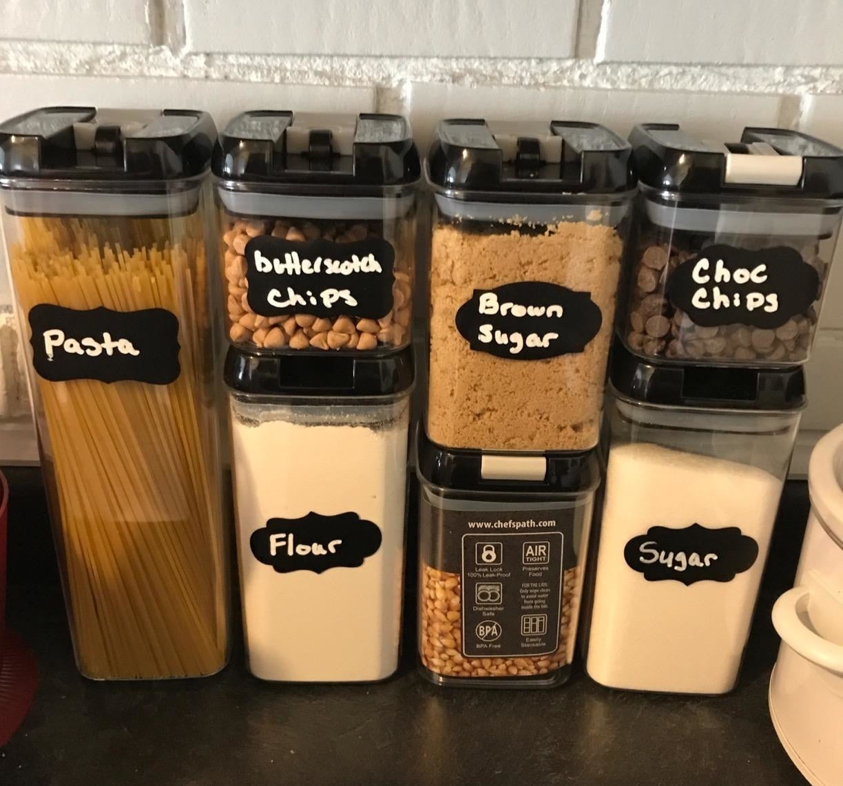 Review photo of the food storage container set