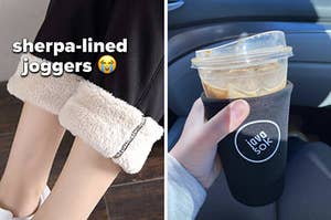 joggers and java sock