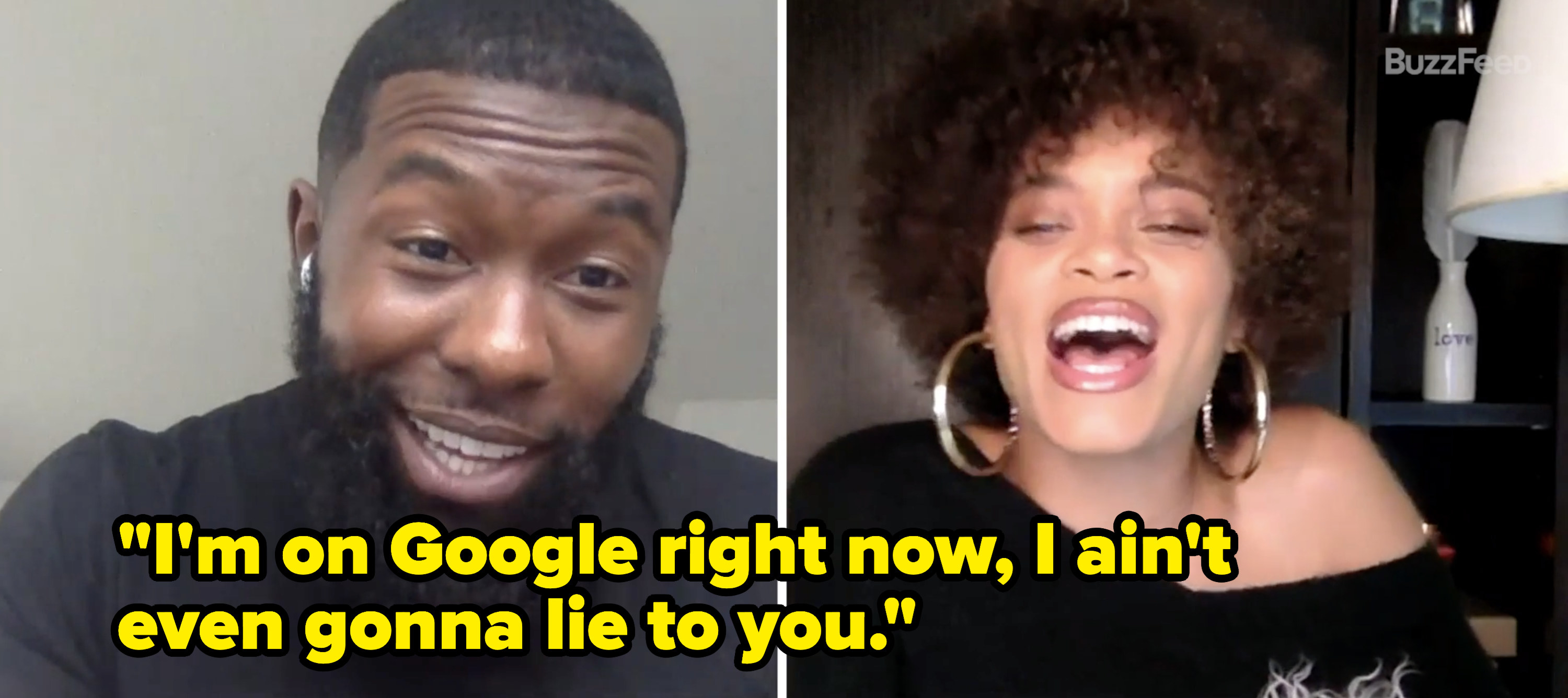 Trevante says, &quot;I&#x27;m on Google right now, I ain&#x27;t even gonna lie to you&quot;