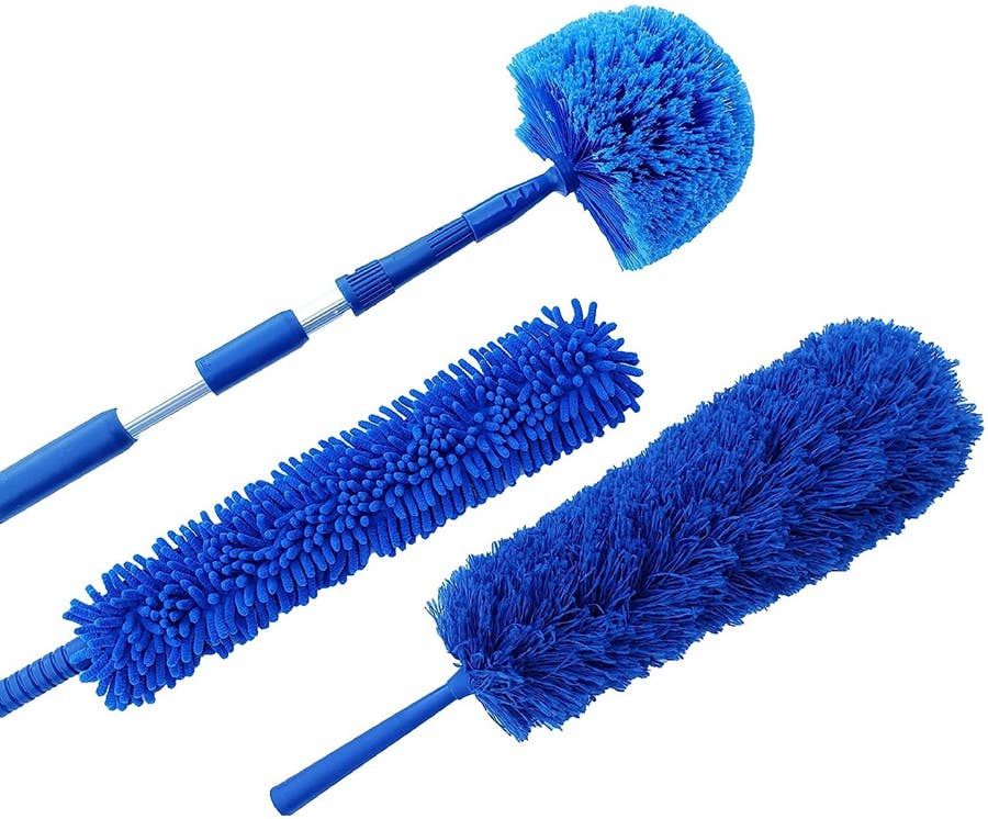 Microfiber Detail Duster Sticks Crevice Cleaning Tool Crevice Cleaning Brush  Mini Detail Dusters for Cleaning Home Car Window The Smallest Spaces(12  Pieces)