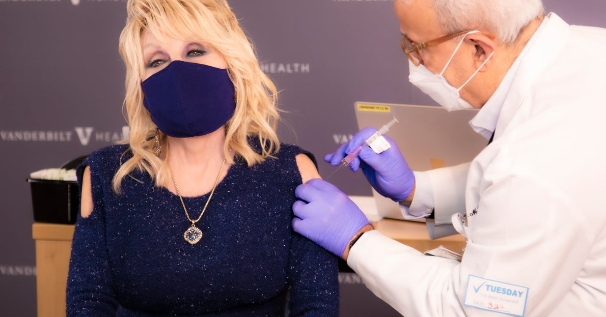 Dolly Parton Gets Modern Vaccine COVID She Helped Fund