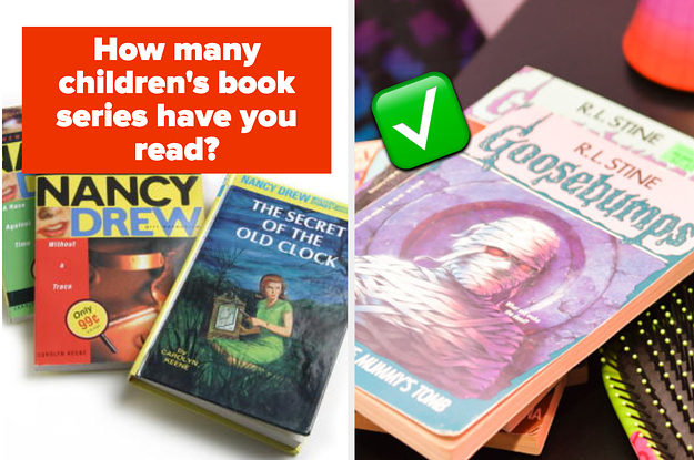 How Many Of These Children's Book Series Have You Read?