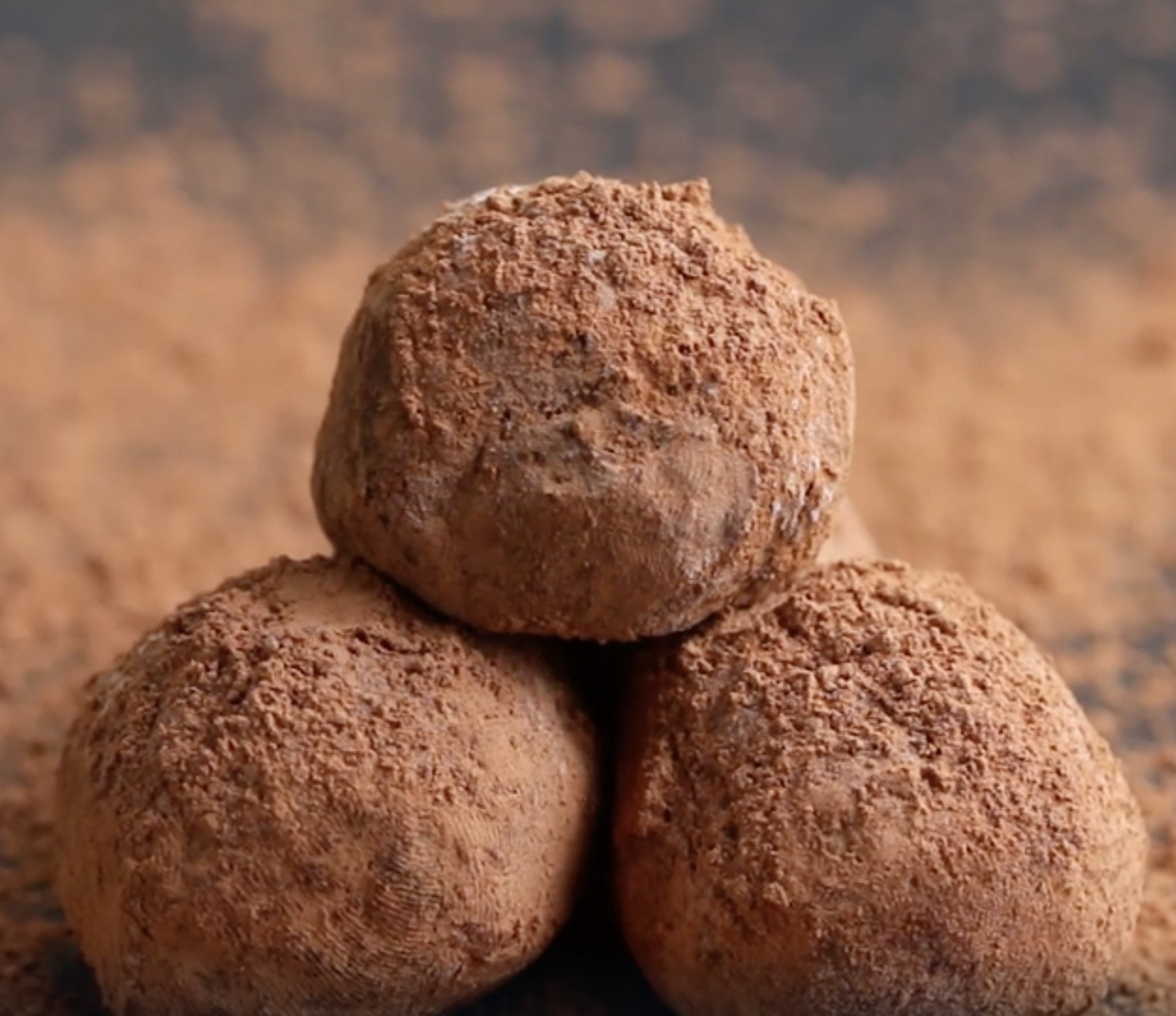 The chocolate truffles
