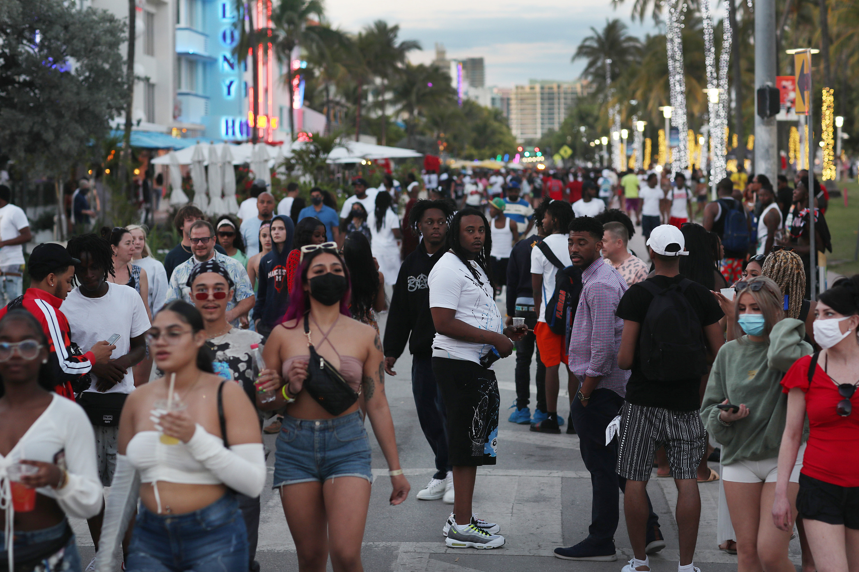 A crowded street