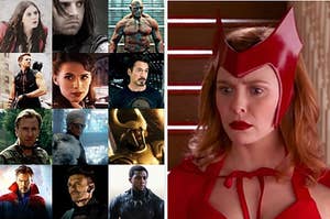 Wanda aka Scarlet Witch confused about who these Marvel characters are