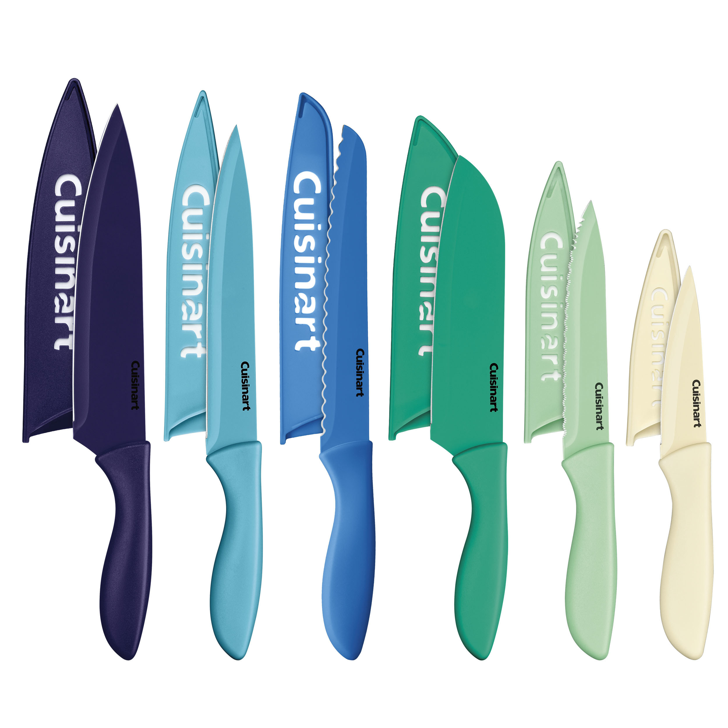 the colorful ombre knife set 