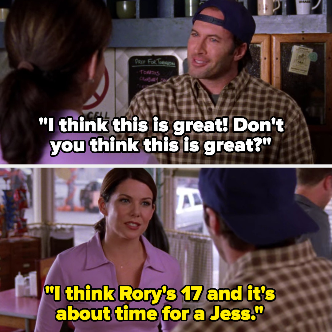 Lorelai: &quot;I think Rory&#x27;s 17 and it&#x27;s about time for a Jess&quot;