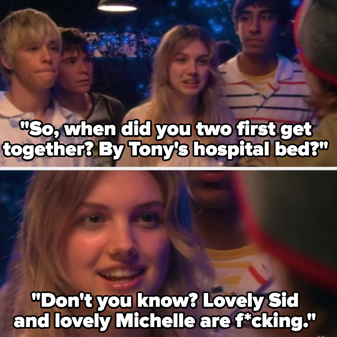 Cassie asks Sid and Michelle if they hooked up by Tony&#x27;s hospital bed, says, &quot;Lovely Sid and lovely Michelle are fucking&quot;