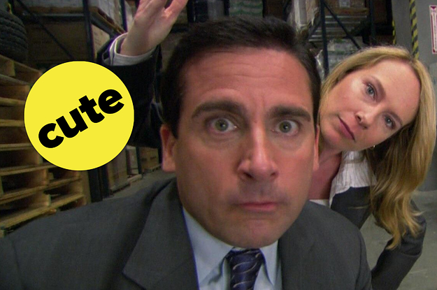 Michael and Holly with a cute badge next to them