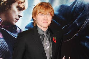 Rupert Grint attends the World Premiere of Harry Potter And The Deathly Hallows: Part 1