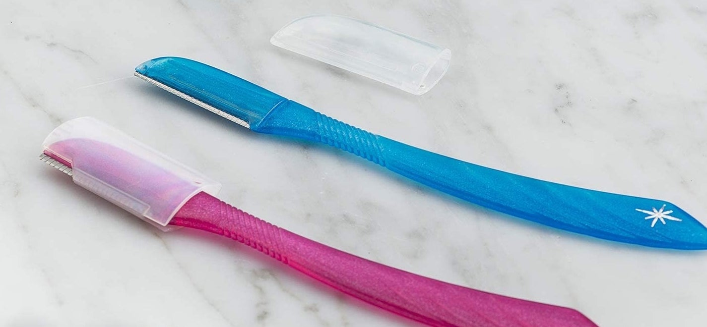 the pink and blue razor