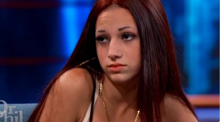 Danielle Bregoli being interviewed on Dr. Phil&#x27;s show