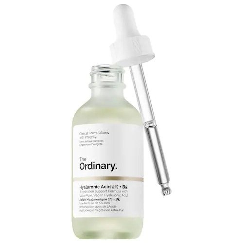 the hyaluronic acid from the ordinary and sephora