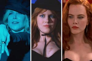 nicole kidman in the prom practical magic and moulin rouge