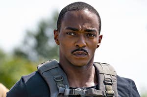 Anthony Mackie in "Outside the Wire"