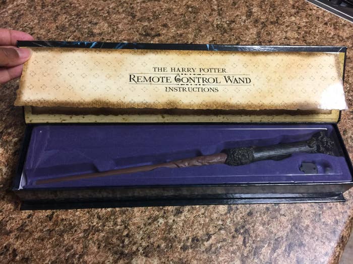 the harry potter remote control wand