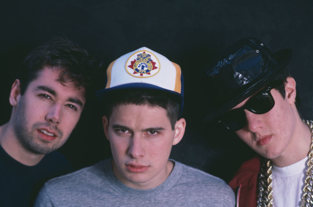 Photo of the Beastie Boys from 1987