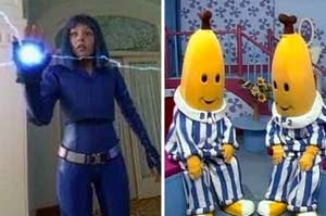 Main character from "Cybergirl" and the first version of "Bananas in Pyjamas"