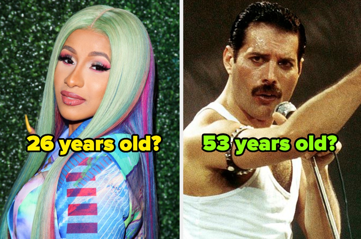 Cardi B; Freddie Mercury