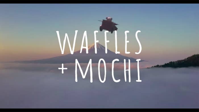Waffles + Mochi title card