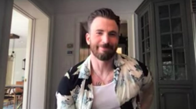 Chris Evans Chest Is Covered In Tattoos