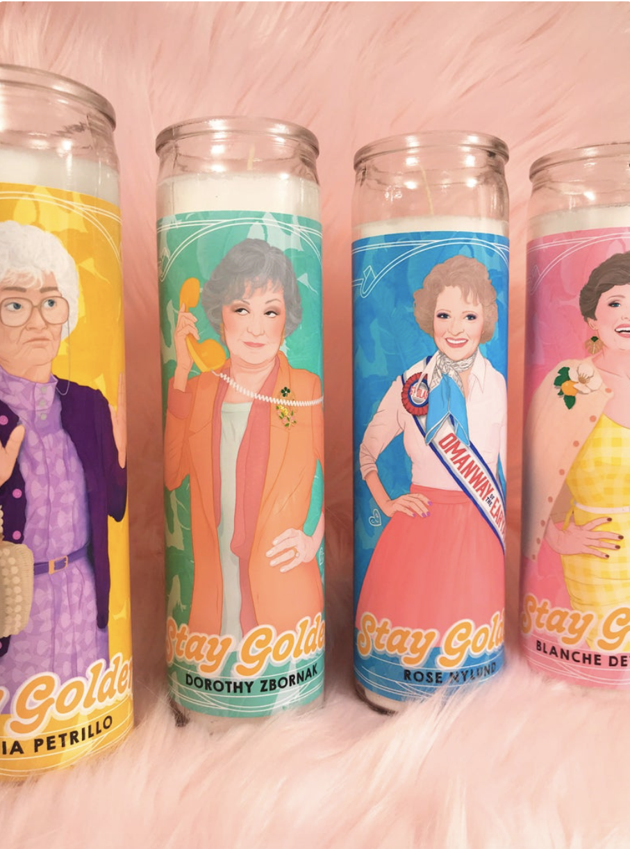 Golden Girls candle set