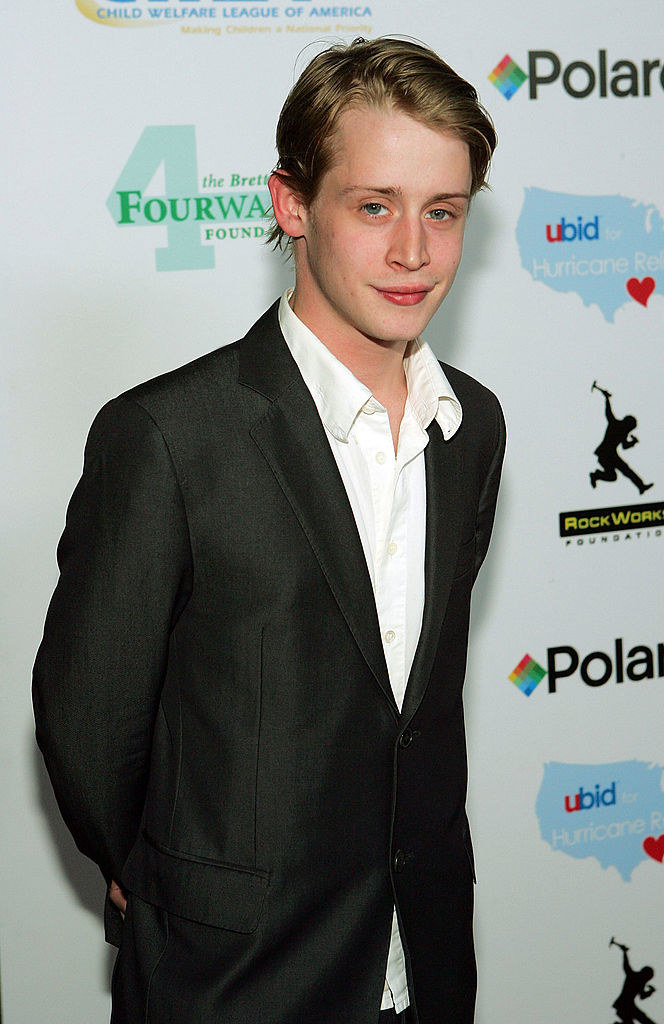 Macaulay Culkin arrives at the launch of the &quot;uBid for Hurricane Relief&quot; charity auction and benefit