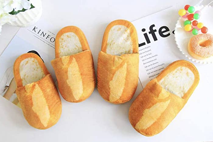 bread loaf slippers
