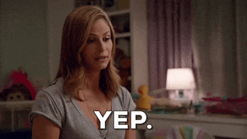 a woman rolling her eyes and saying, &quot;yep&quot;