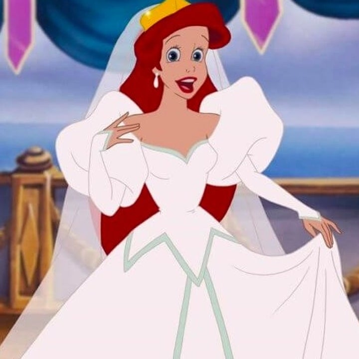 Disney Princess Ariel Wedding Dress