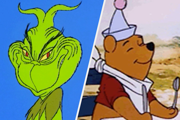 The Grinch and Winnie the Pooh 